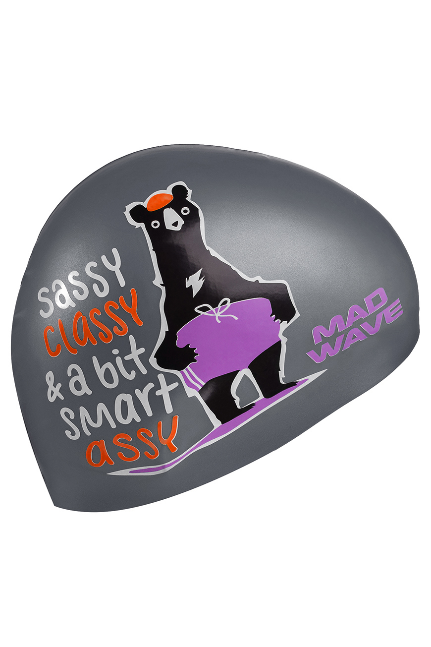 Юниорская силиконовая шапочка Mad Wave SMART ASSY M0570 02 0 12W
