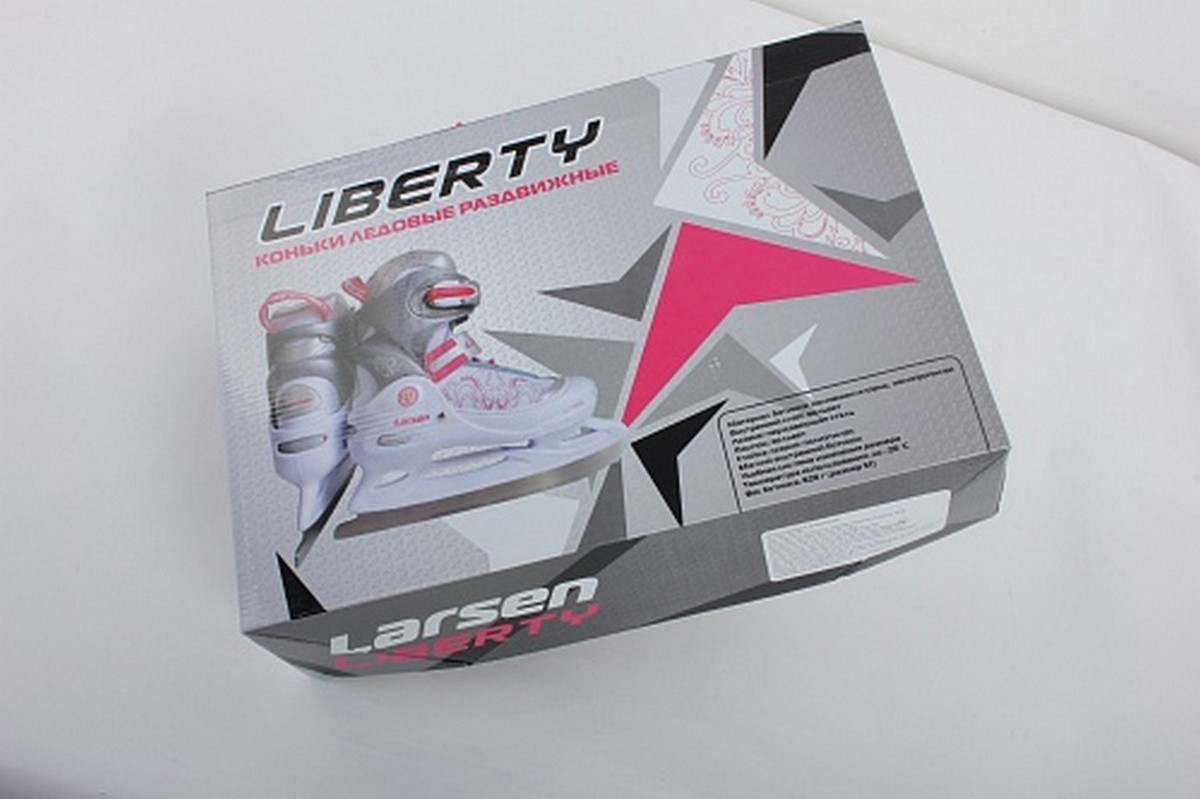 Коньки ледовые раздвижные Larsen Liberty