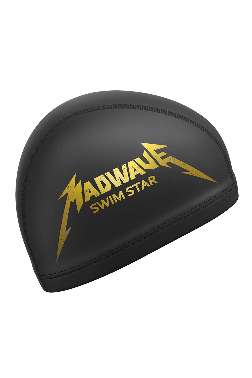 ПУ шапочка Mad Wave Swimstar M0585 06 0 01W черный