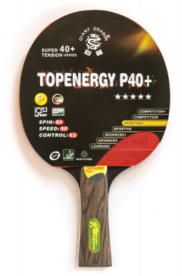 Теннисная ракетка Weekend Dragon Topenergy 5 Star New (коническая) 51.625.02.2
