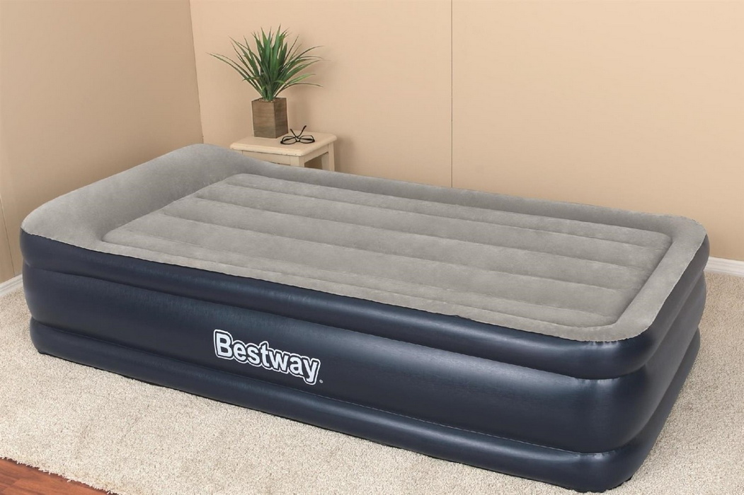 Надувная кровать Bestway Tritech 191х97х46 см, встроенный электронасос 67628
