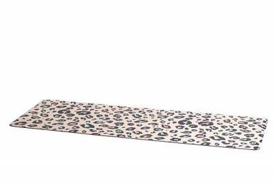 Коврик для йоги 185x68x0,4 см Inex Yoga PU Mat полиуретан с принтом PUMAT-LEO37 леопард