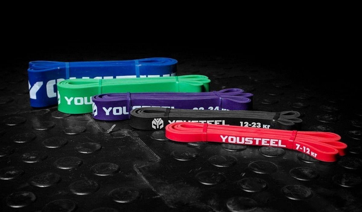 Резиновая петля YouSteel 2000x64x4.6mm, синяя