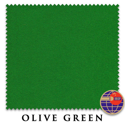 Сукно Milliken Strachan Snooker 6811 Tournament 32oz 193см 06863 Olive Green