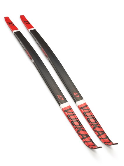 Лыжи Vuokatti Step Black/Red