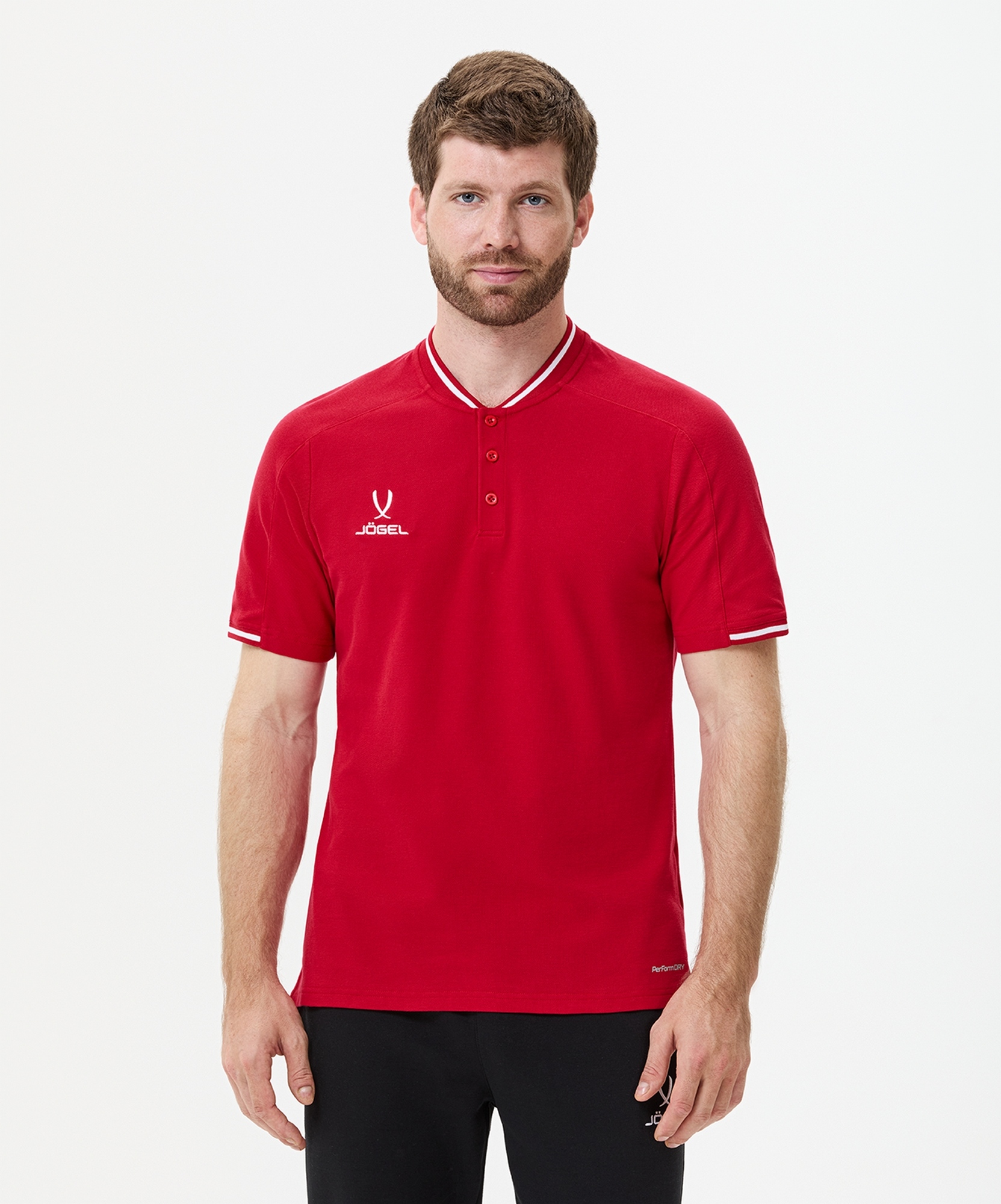 Поло Jogel DIVISION PerFormDRY Polo, красный