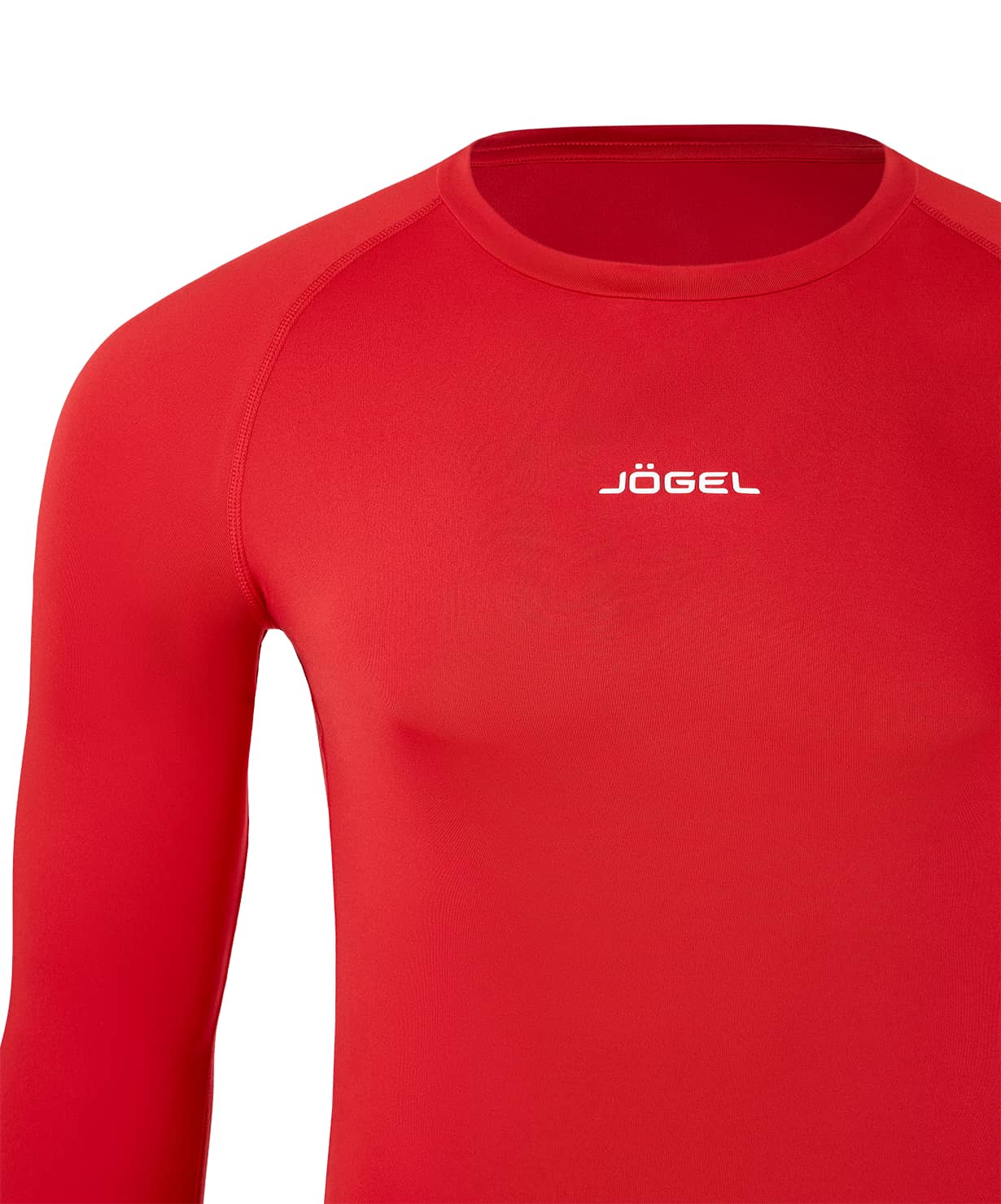 Футболка компрессионная с длинным рукавом Jogel CAMP PerFormDRY Baselayer LS Tee, красный
