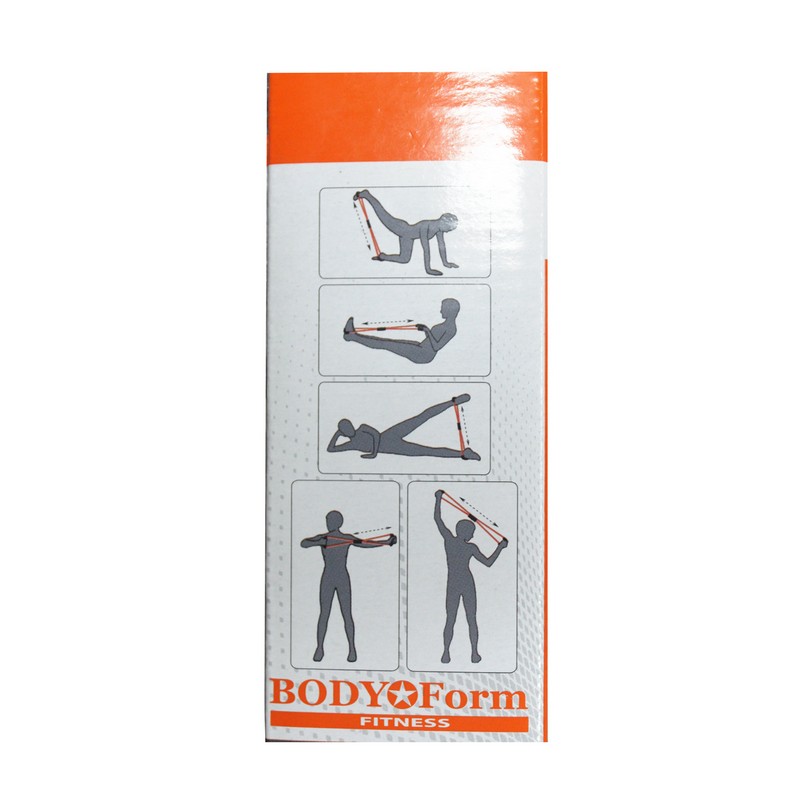 Эспандер восьмерка Body Form BF-EEI 01 (с мягкой ручкой) 140-150 см 6кг