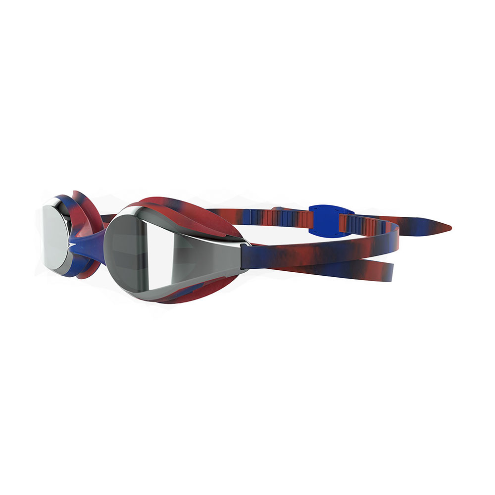 Очки для плавания детские Speedo Hyper Flyer Mirrored Jr 8-7750316411 сине-красный