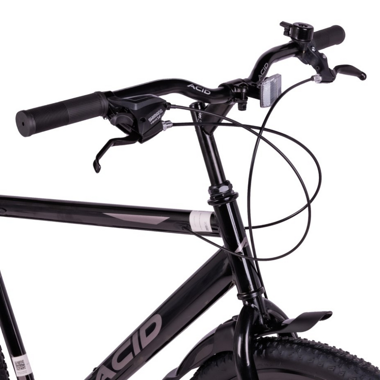 Велосипед 27,5" Acid F 730 D 053977 Black\Gray