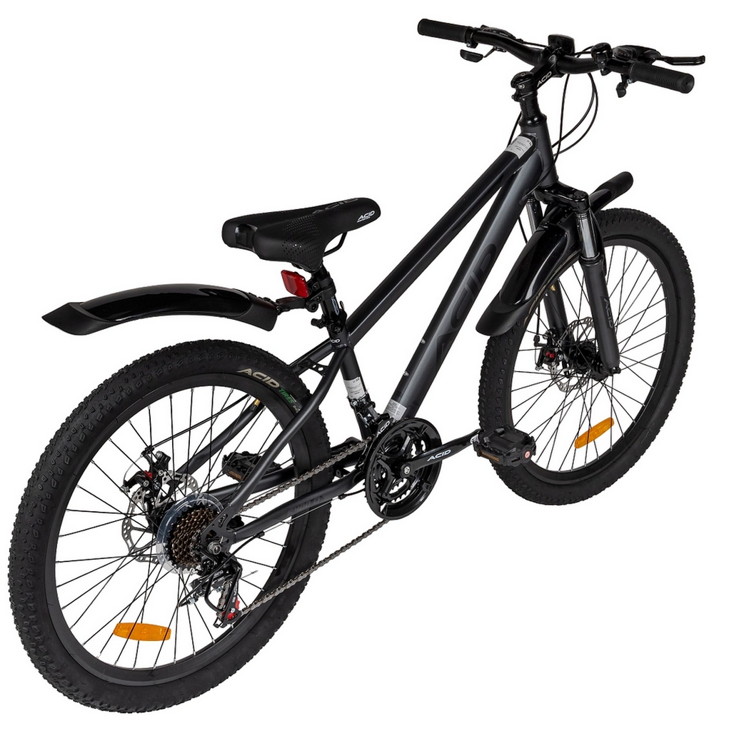 Велосипед 24" Acid F 400 D 2026 056285 Gray Flat\Black