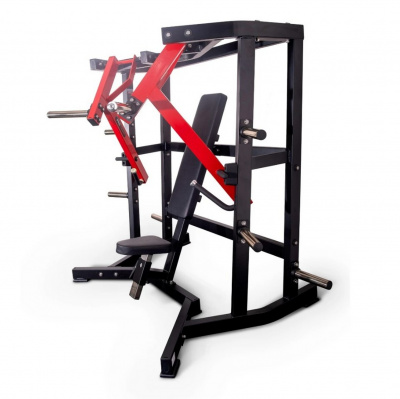 Широкий грудной жим Protrain PP107 на свободных весах, черно-желтый | Premium Fitness
