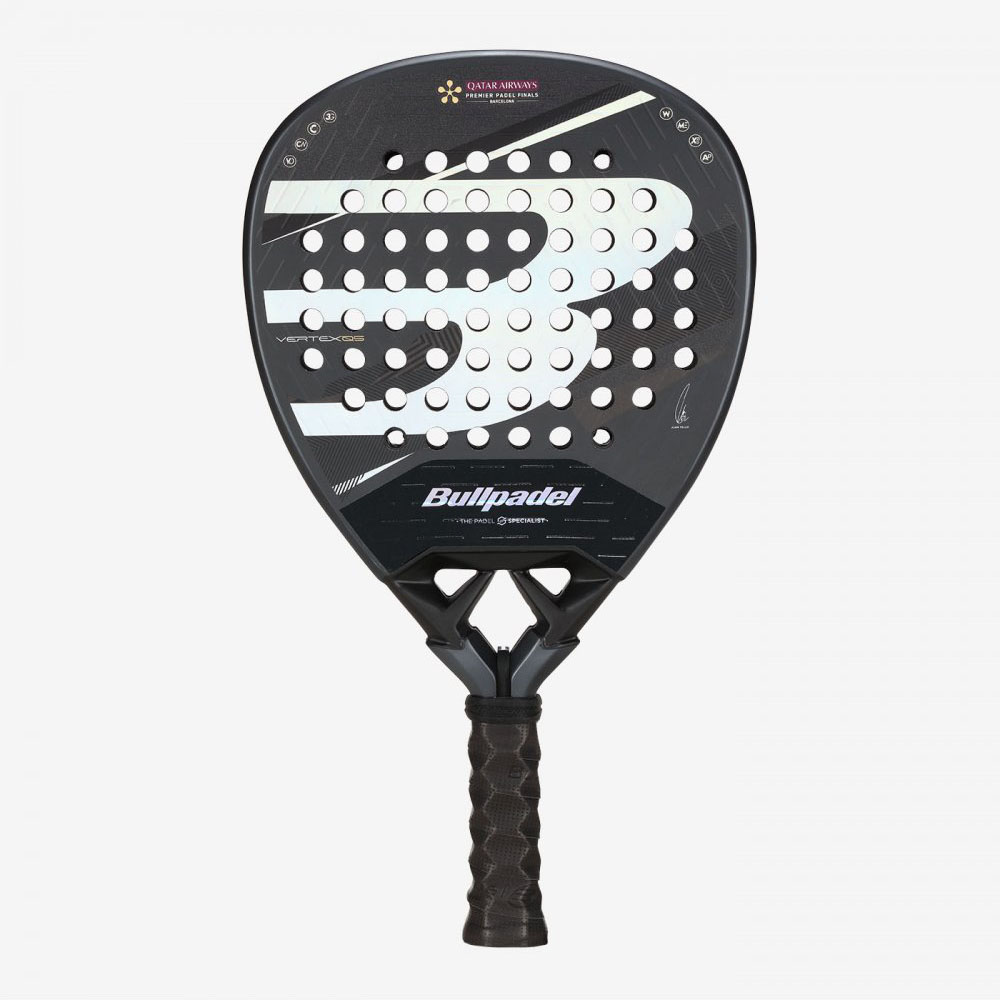 Ракетка для падела, для проф. и любителей, стекловолокно Bullpadel Vertex 05 TF 25 495197 черный