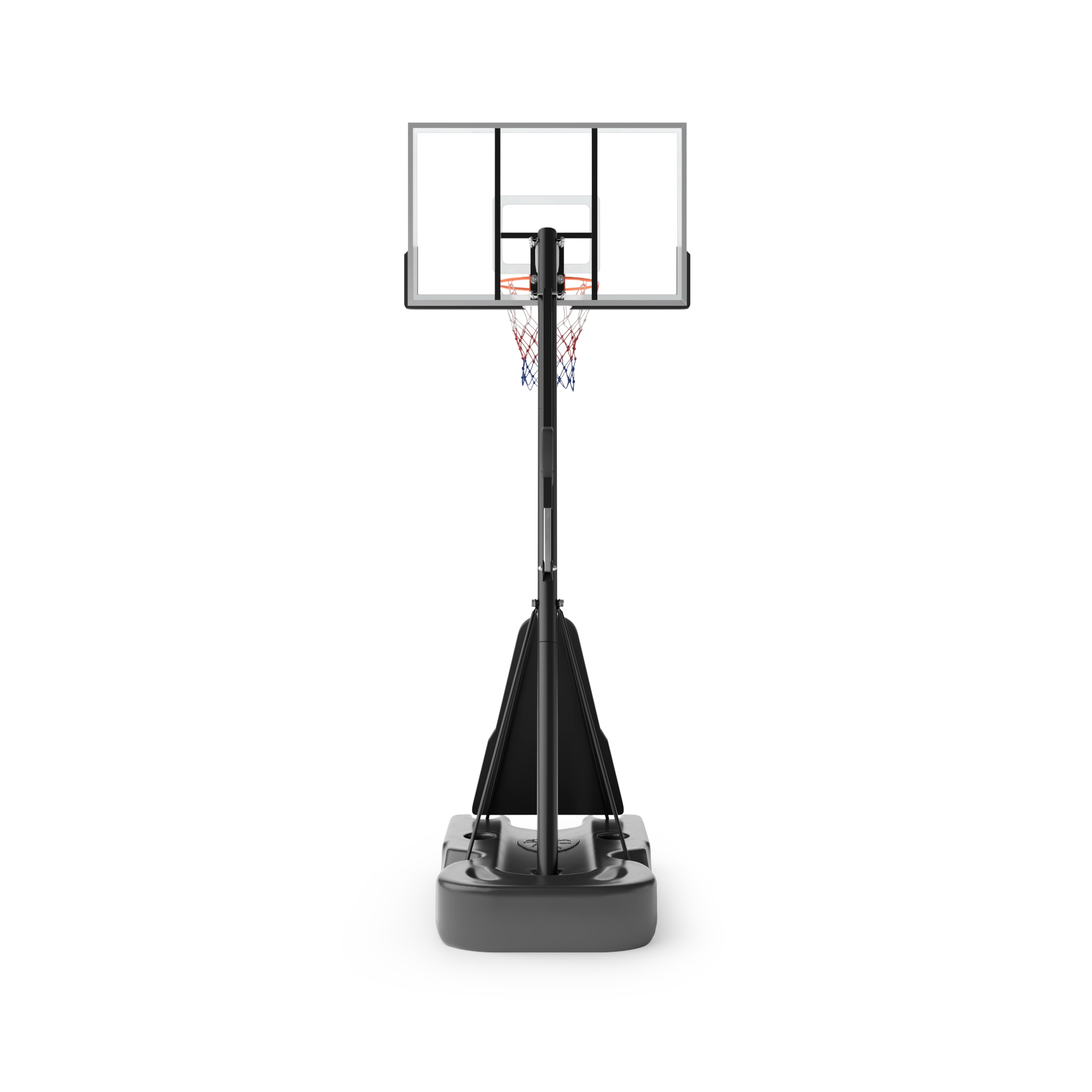 Баскетбольная стойка Unix Line B-Stand-PC 49x33" R45 H240-305см BSTS305_49PCBK