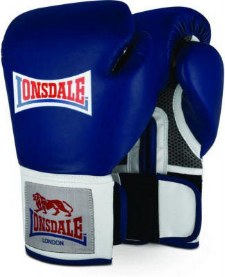Перчатки тренировочные 10oz Lonsdale Brantford 160050 10 BL синий