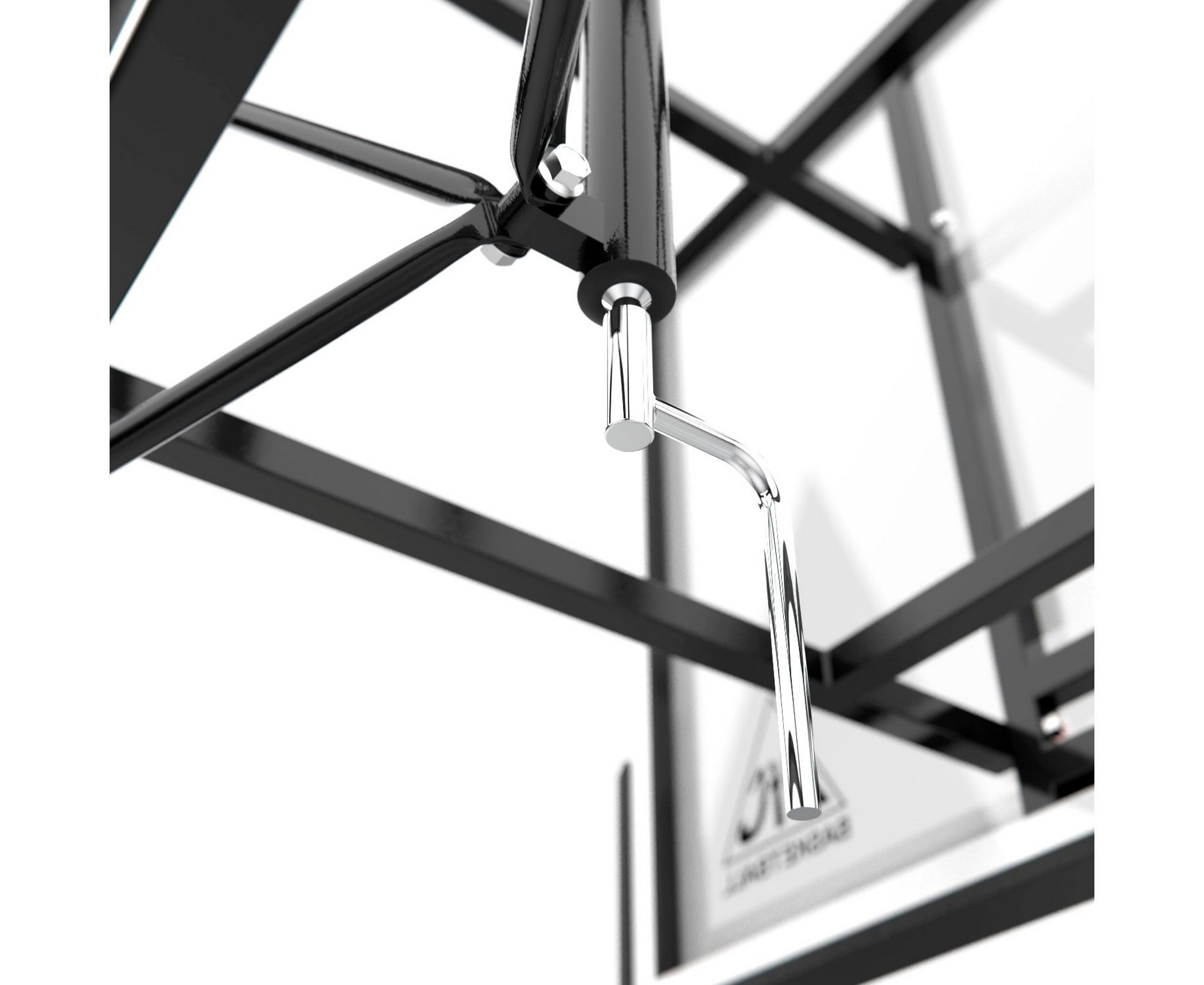 Баскетбольный щит DFC 120x80см, поликарбонат BOARD48P