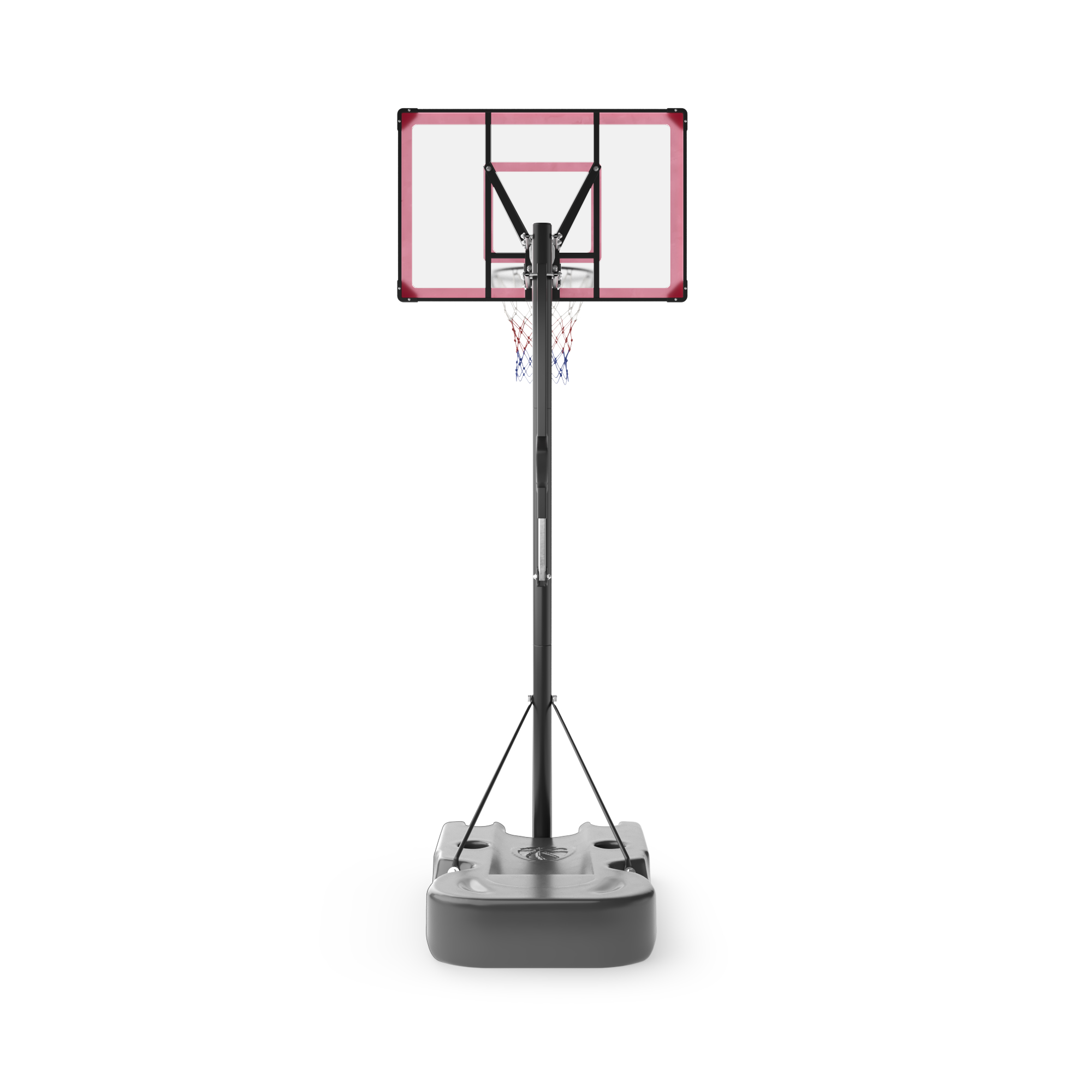 Баскетбольная стойка Unix Line B-Stand-PC 48"x32" R45 H230-305см BSTS305_48PCBK