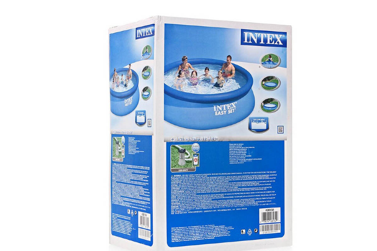 Бассейн 366х76см+фильтр-насос Intex Easy Set 28132