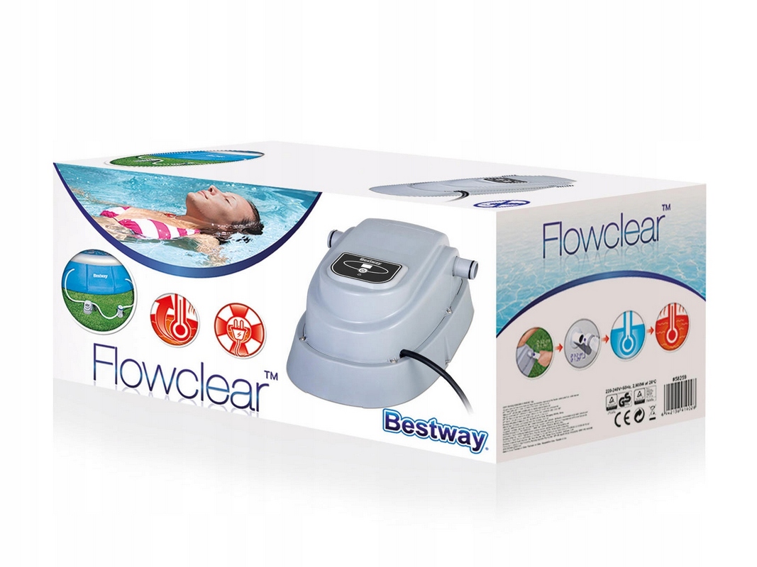 Подогреватель воды для бассейна Bestway 58259
