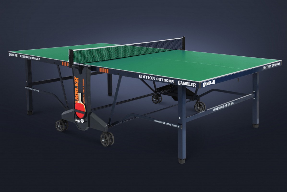 Стол теннисный Gambler Edition Outdoor GTS-5 green