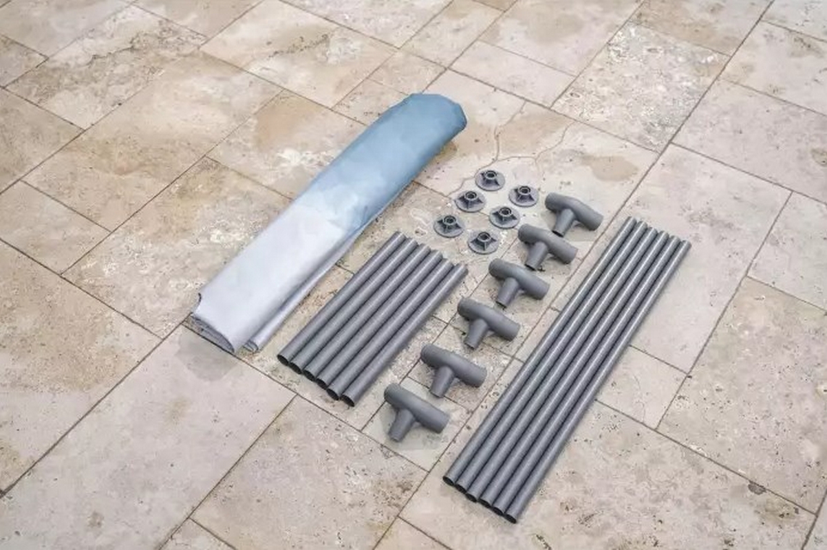 Ледяная купель90х80см, 253л, фильтр-насос 1249л/ч, тент Bestway Glacial dip Ice bath pod 6002K