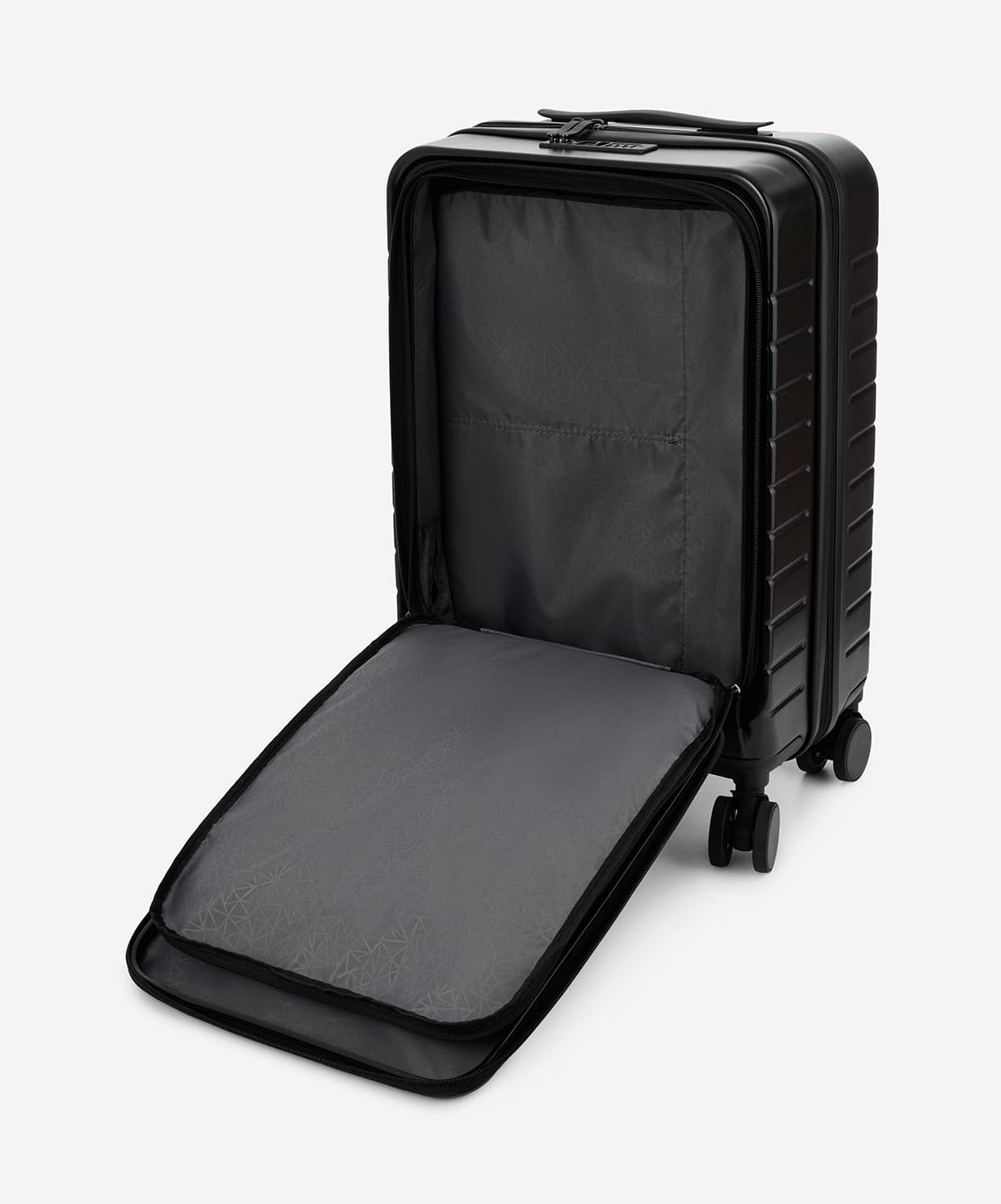 Чемодан для ручной клади Jogel ESSENTIAL Carry on Spinner, черный