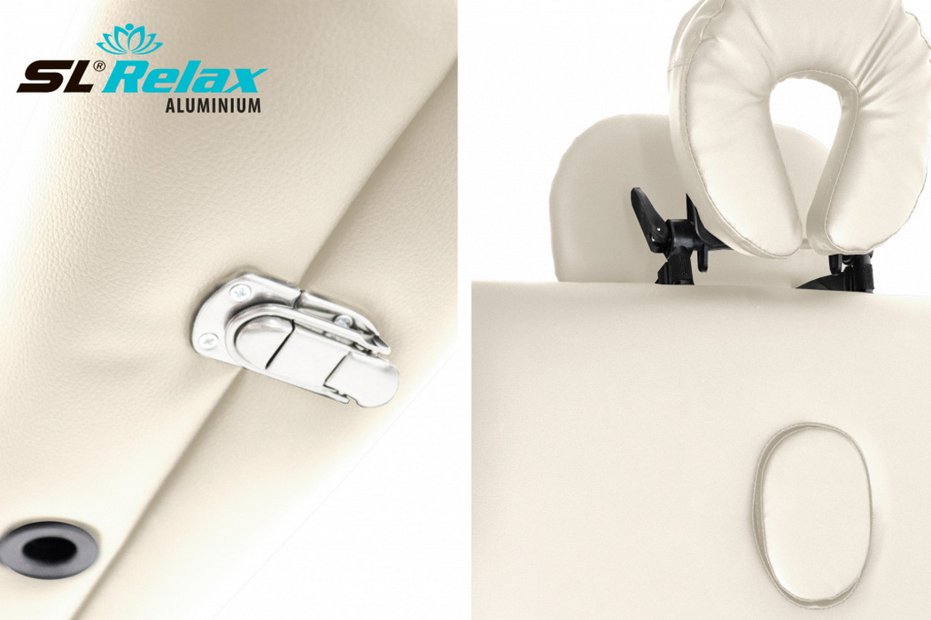 Массажный стол SL Relax Aluminium (beige) Бежевый BM2723-2