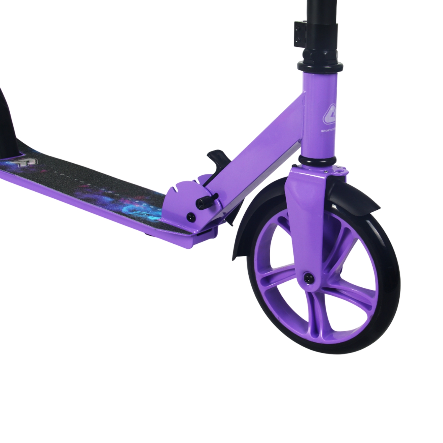 Самокат 200мм Sport Collection CK-SA200-1 violet (фонарь и наклейка в подарок)