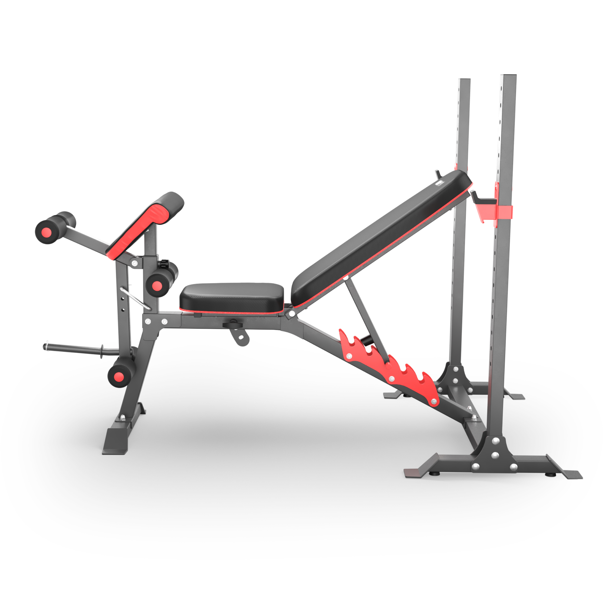 Скамья силовая со стойками UnixFit BENCH 130DD BSBNRK130DD | Premium Fitness