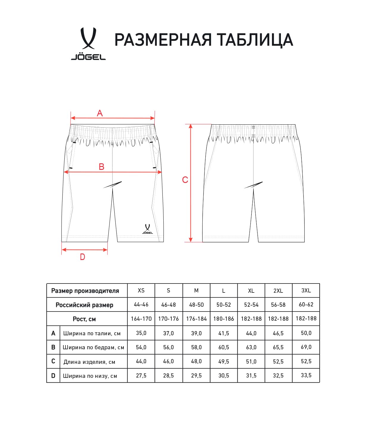 Шорты парадные Jogel PREMIER PerFormDRY Woven Shorts, черный