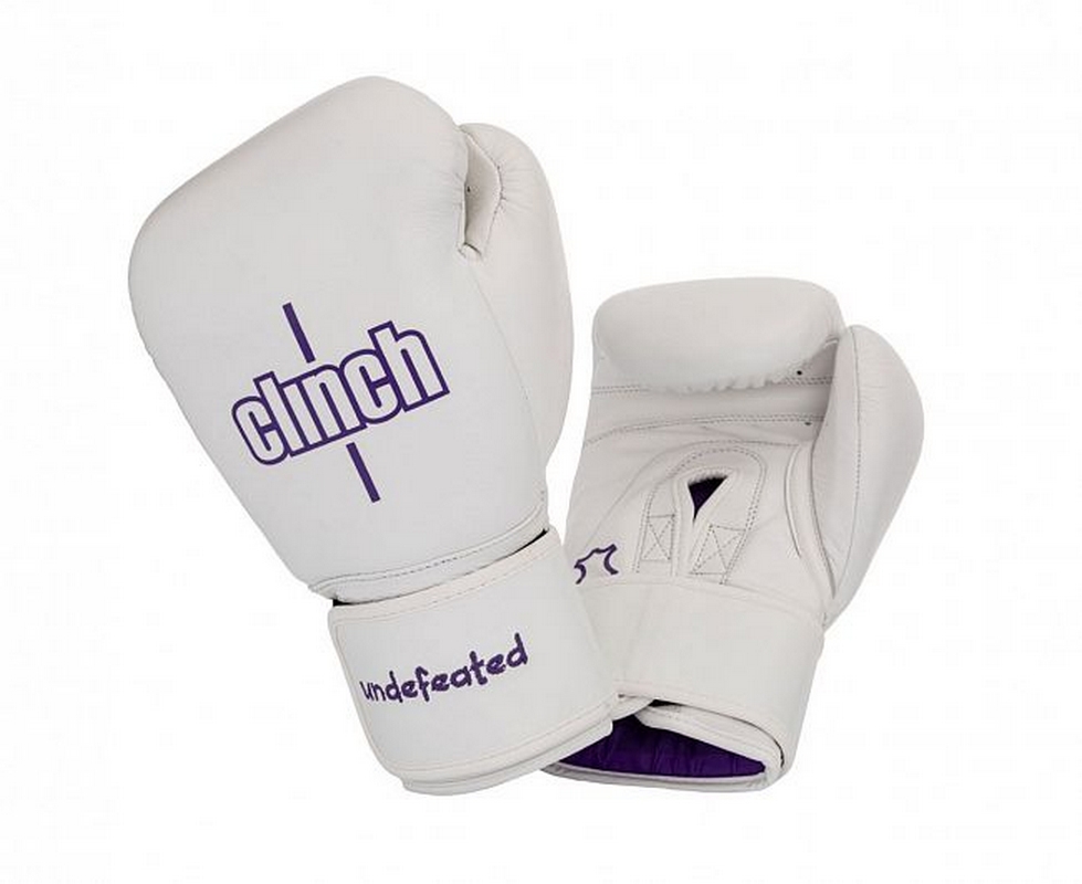 Перчатки боксерские Clinch Undefeated C161 белый