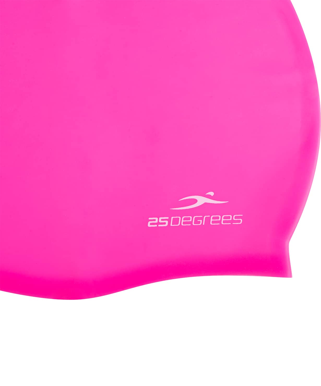 Шапочка для плавания 25DEGREES Nuance Pink, силикон, детский