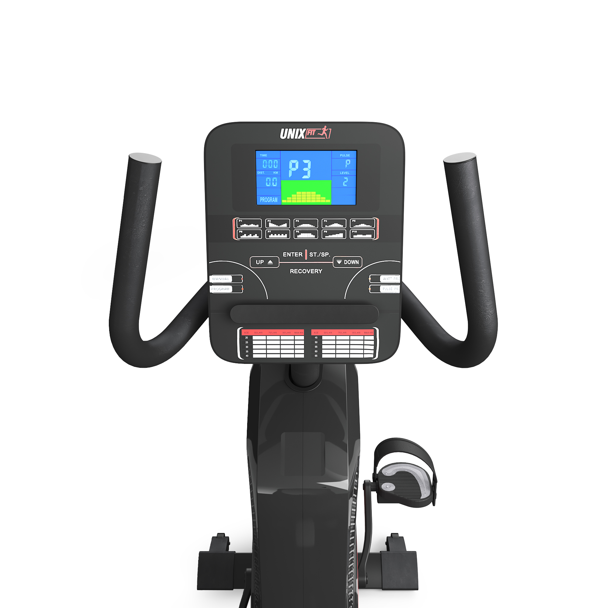 Горизонтальный велотренажер UnixFit BR-480E