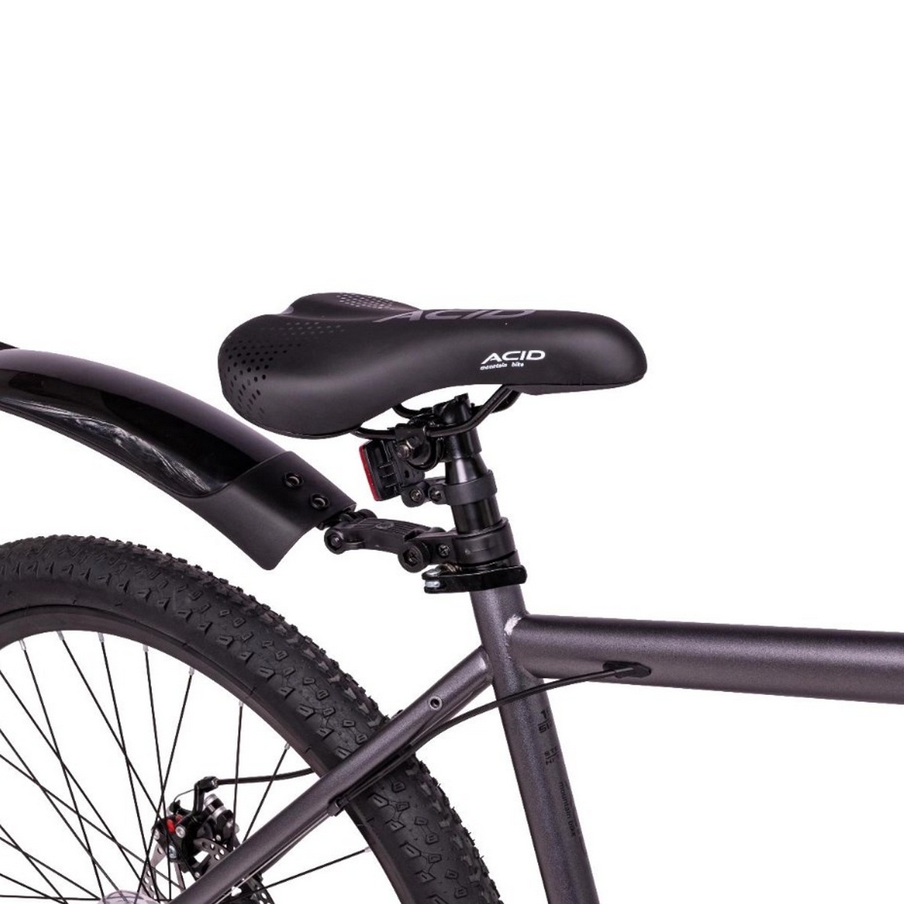 Велосипед 27,5" Acid F 730 D Gray 053976 Flat\Black