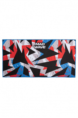 Полотенце из микрофибры Mad Wave Microfiber towel Geometry M0764 08 1 00W