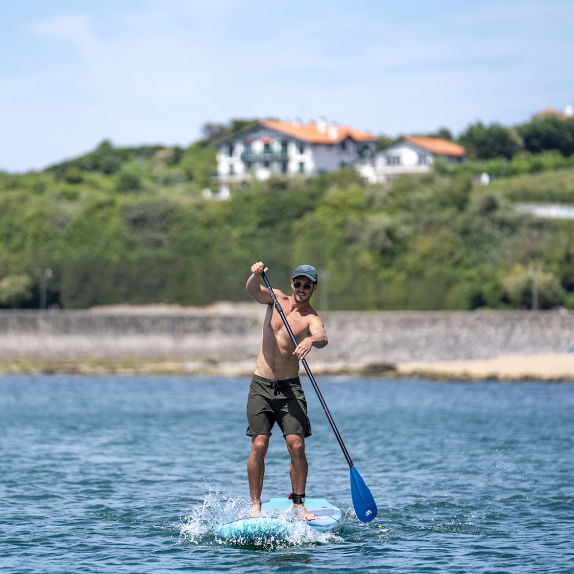 SUP-доска 320х81х15см, насос, весло, лиш, киль, ремнабор, сумка, до 140кг Aqua Marina Beast BT-23BEP
