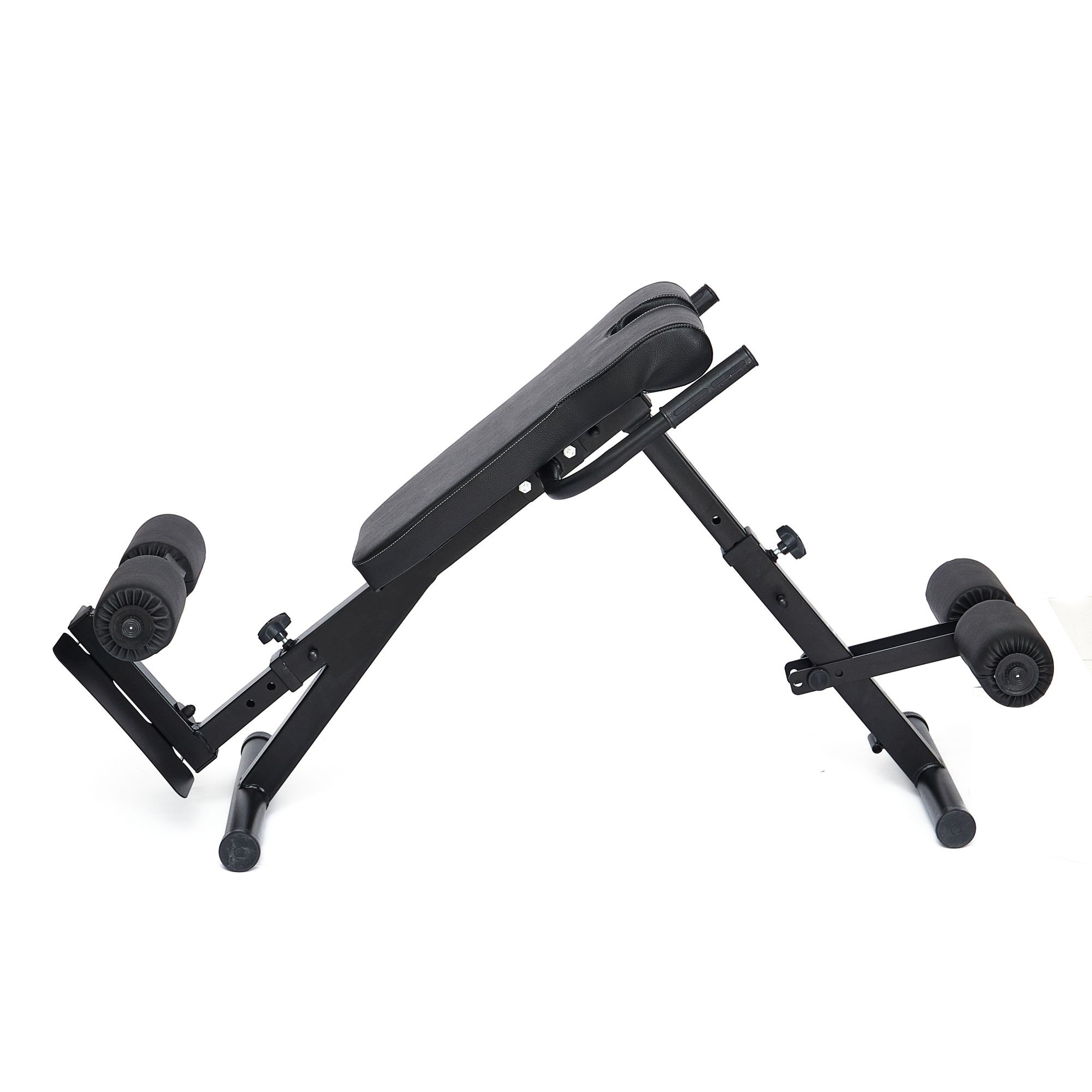 Скамья 2в1 для пресса и гиперэкстензии Domsen DS38 | Premium Fitness