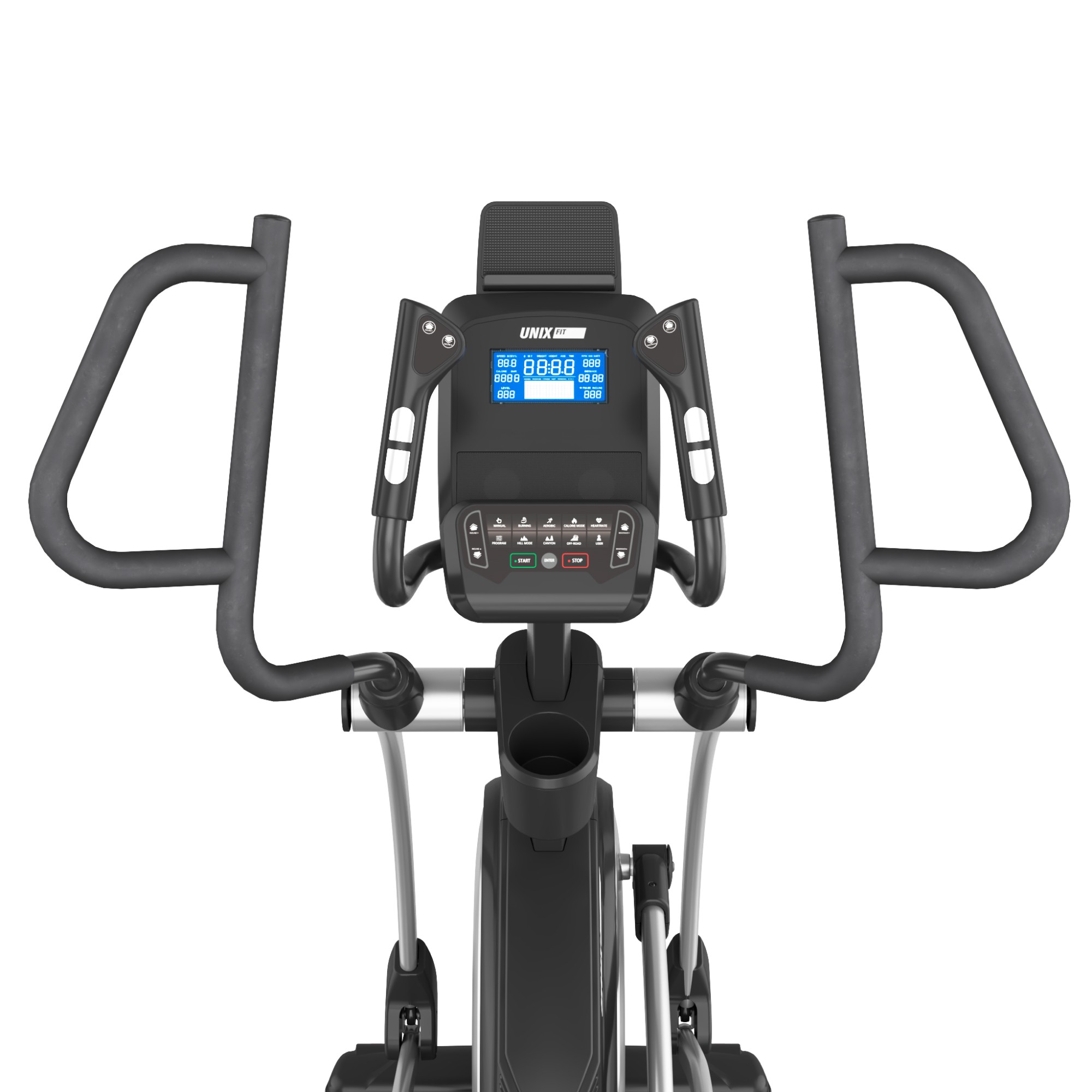 Эллиптический тренажер UnixFit E-950 PRO Auto Incline (LED) ELE950AILED