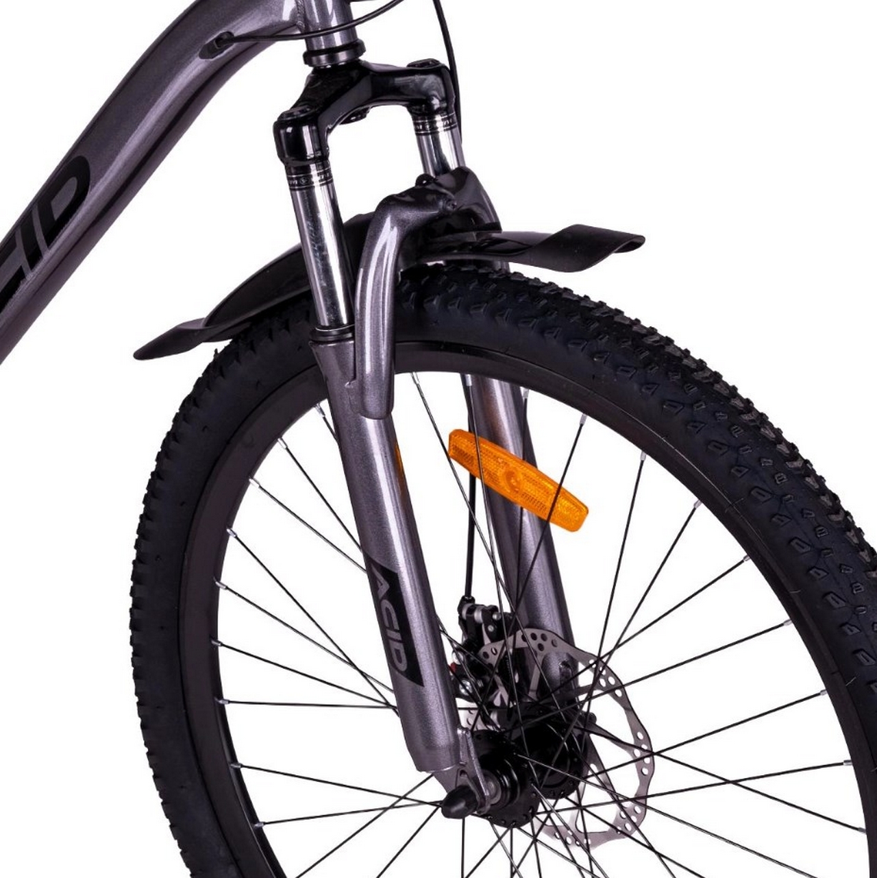Велосипед 27,5" Acid F 700 D 053973 Gray\Black