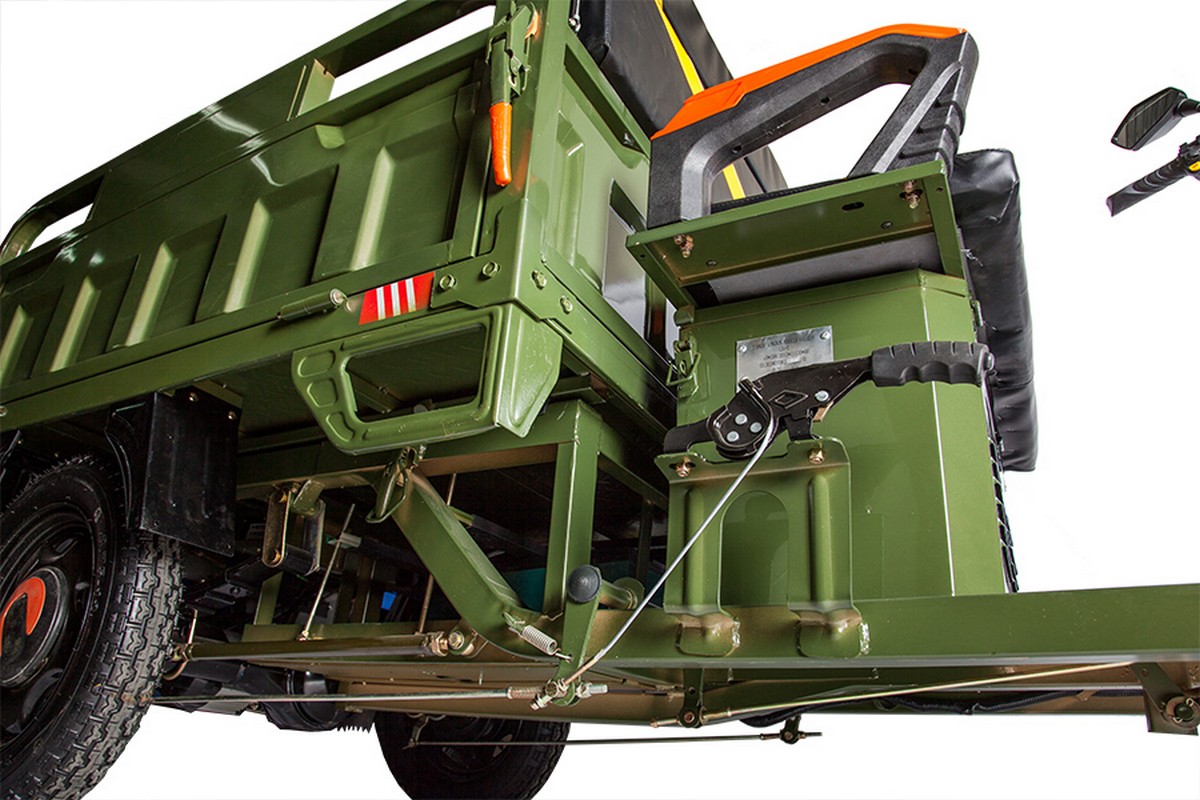 Трицикл Rutrike Дукат 1500 60V1000W зеленый