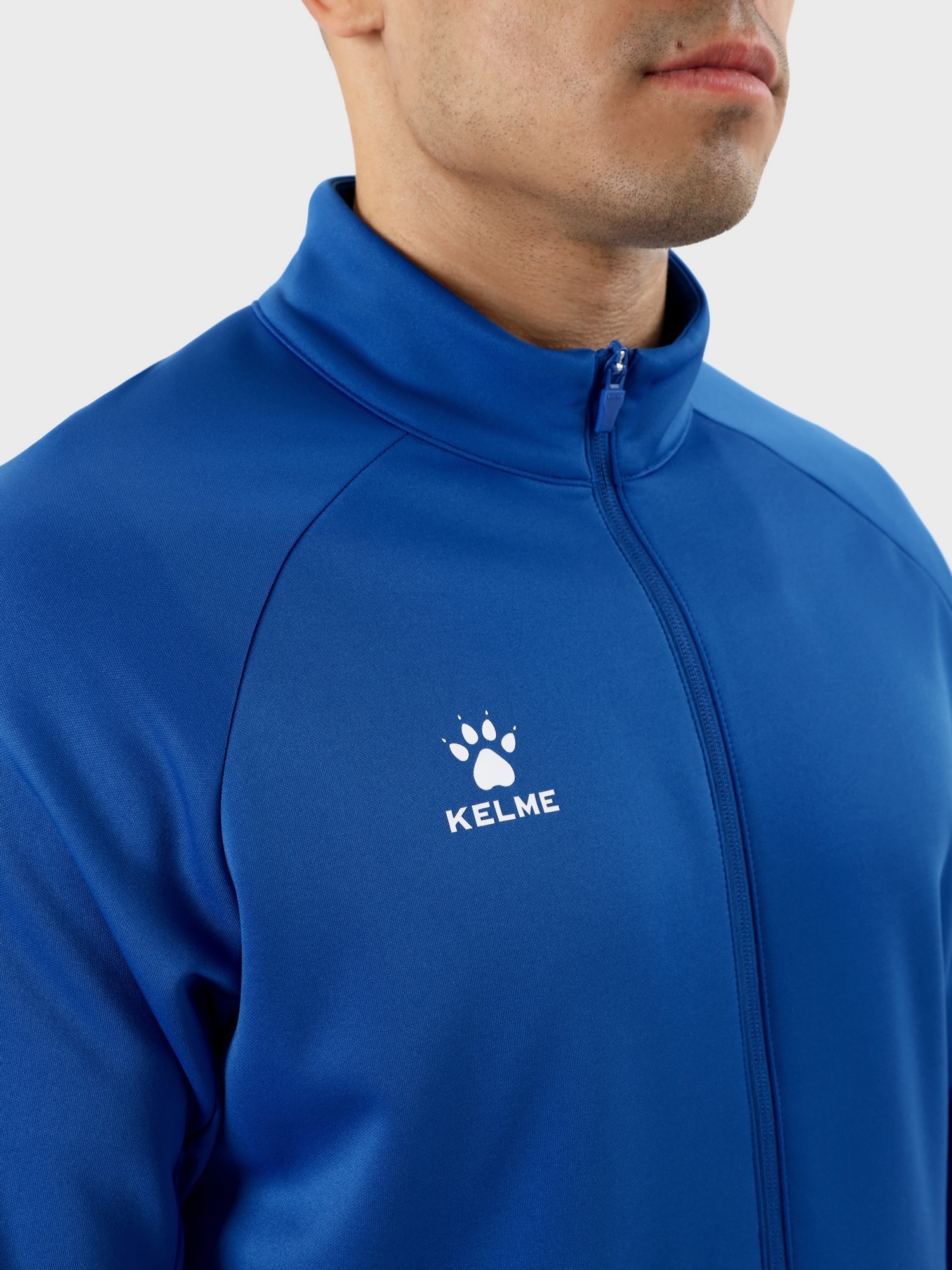 Олимпийка Kelme Knitted Jacket (plus Fleece) 7461WT1143-481 Blue