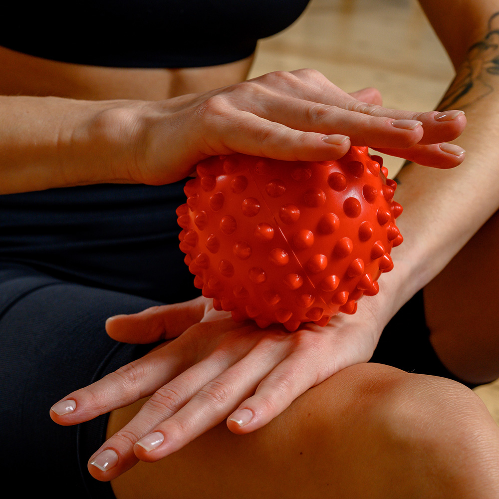Массажный мяч d8 см GYMNIC REFLEXBALL LC\97.71 зеленый