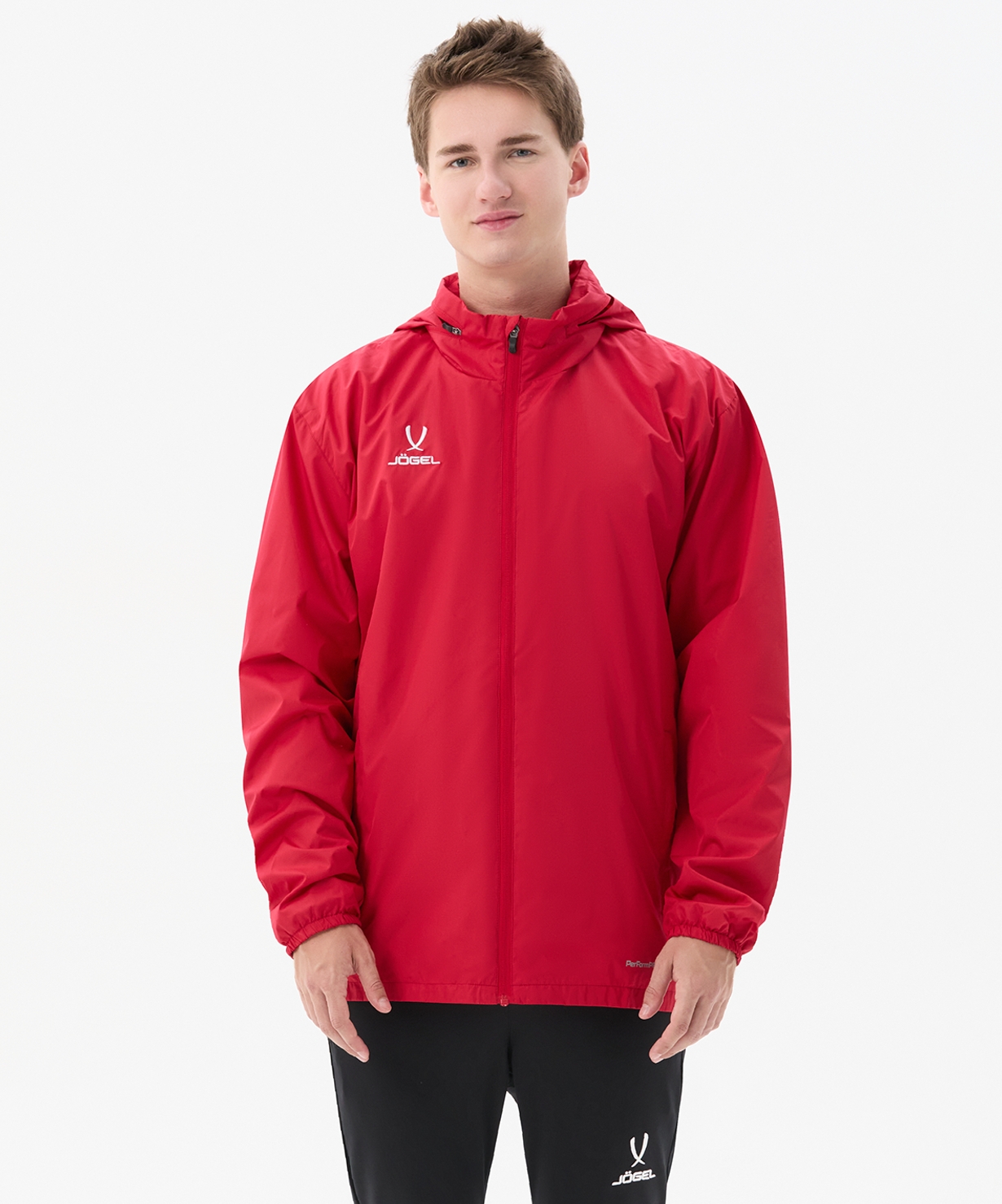 Куртка ветрозащитная Jogel DIVISION PerFormPROOF Shower Jacket, красный