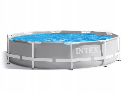 Бассейн каркасный Intex Фрейм Призма 366x122 см с фильтр-насосом и лестницей 26718