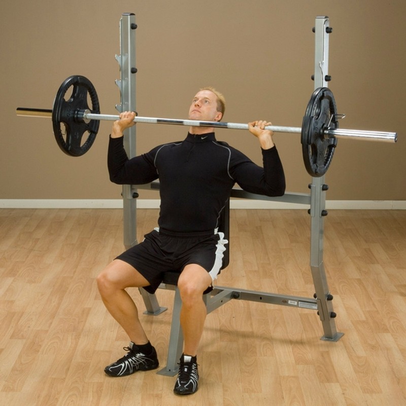 Cкамья для вертикального жима Body Solid Pro Club Line SPB368G | Premium Fitness