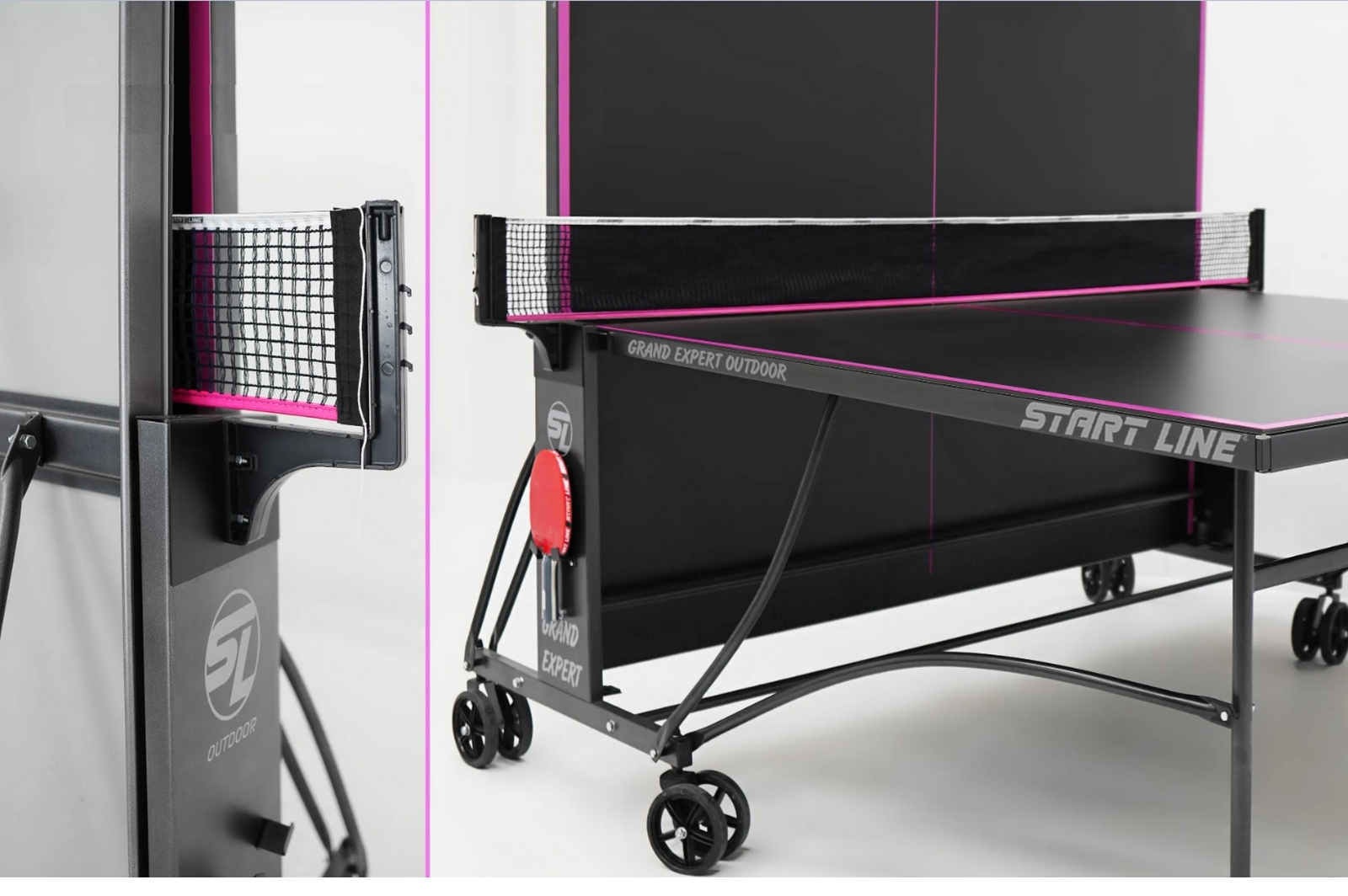 Теннисный стол Всепогодный Start Line Grand EXPERT 4 6044-2 Black
