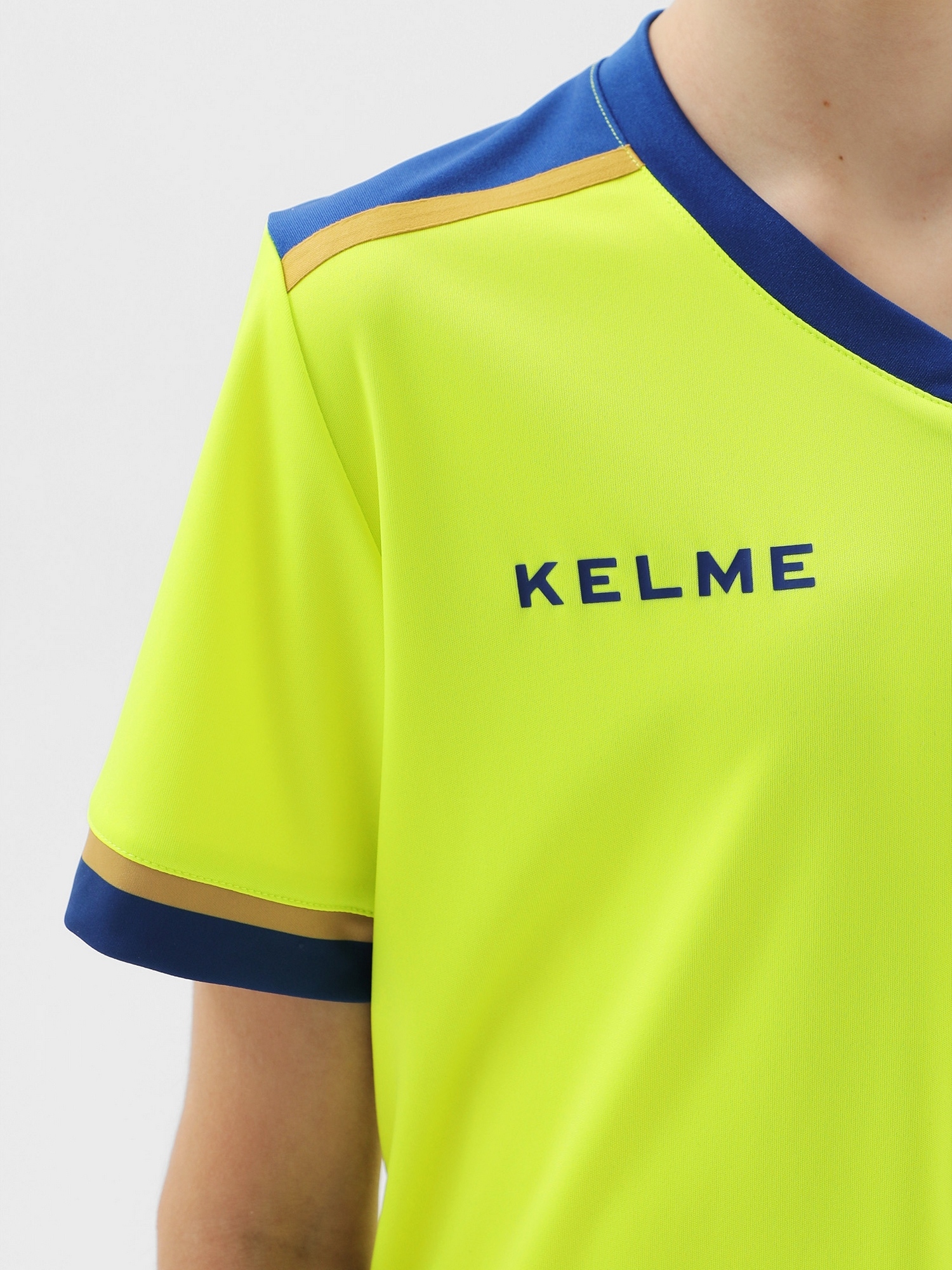Детская футбольная форма Kelme Football Suit 8351ZB3158-918 Yellow\Blue