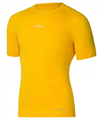 Футболка компрессионная с коротким рукавом Jogel CAMP PerFormDRY Baselayer SS Tee, желтый