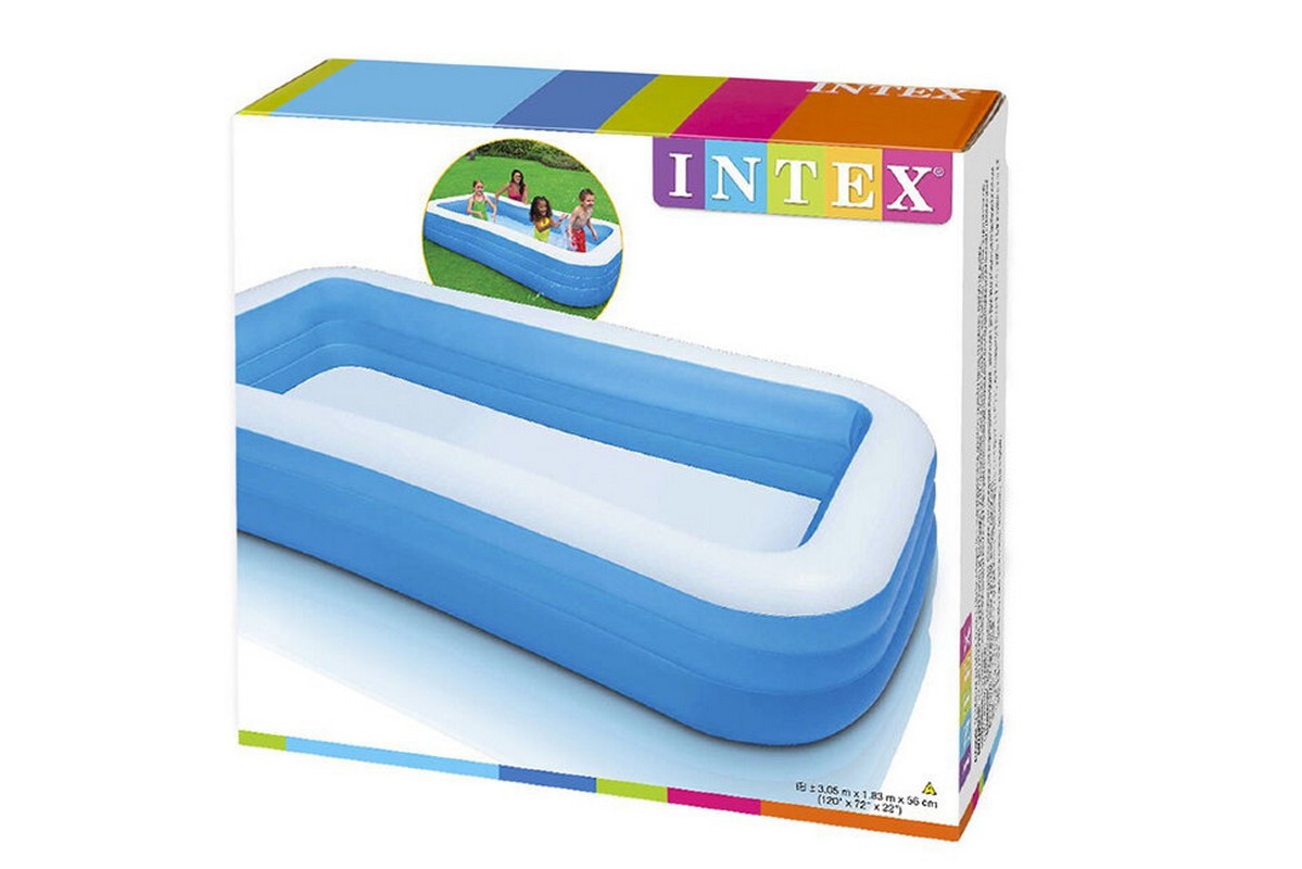Детский надувной бассейн 305x183x56см Intex Ванна 58484