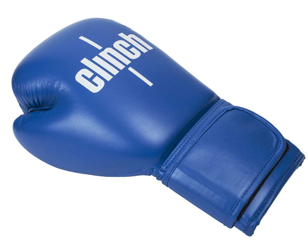 Боксерские перчатки Clinch Olimp синие C111 12 oz